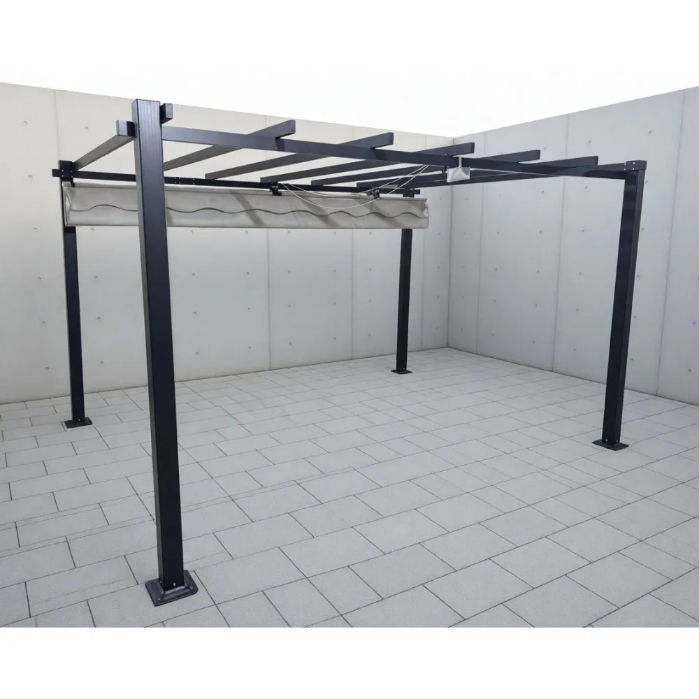 Pergola Sunset, 3 x 4 m, harmaa*Baltic Garden Hot