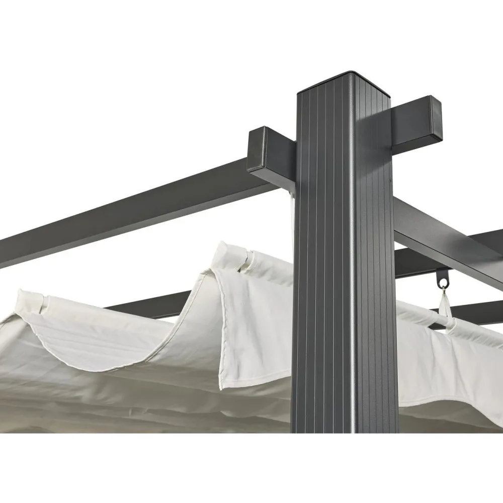 Pergola Sunset, 3 x 4 m, harmaa*Baltic Garden Hot