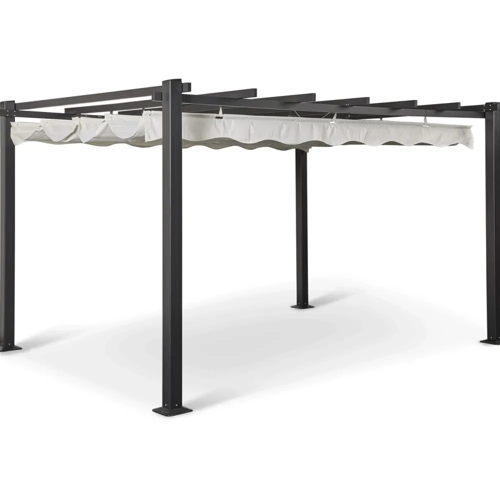 Pergola Sunset, 3 x 4 m, harmaa*Baltic Garden Hot