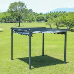 Pergola Sunset, 3 x 4 m, harmaa*Baltic Garden Hot
