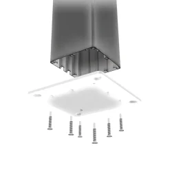 Sale Pergola Mirador-111, 300x400cm, tummanharmaa Paviljongit|Paviljongit