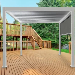 Hot Pergola Mirador-111, 300x400cm, valkoinen Paviljongit|Paviljongit