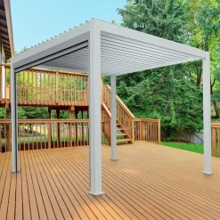 Hot Pergola Mirador-111, 300x400cm, valkoinen Paviljongit|Paviljongit