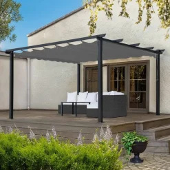 Clearance Pergola Skugga, musta, eri kokoja Pergolat