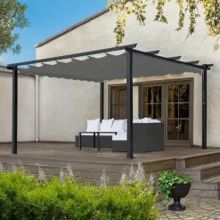 Clearance Pergola Skugga, musta, eri kokoja Pergolat