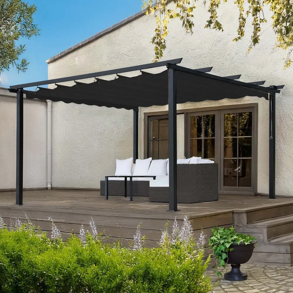 Clearance Pergola Skugga, musta, eri kokoja Pergolat