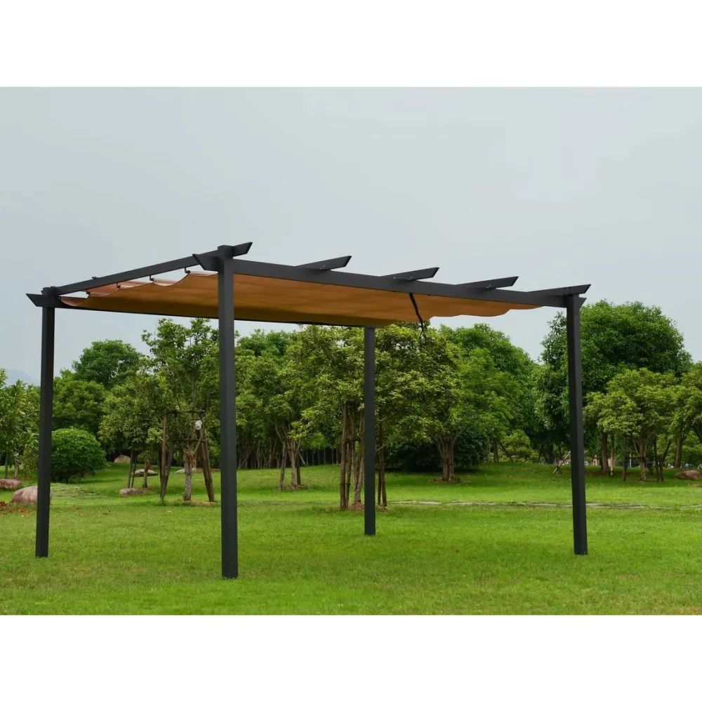 Pergola Garden 3x4m kangaskatolla alumiini*Mag-Pro Clearance