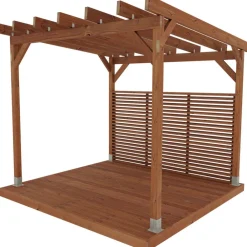 New Pergola , ruskea, eri mittoja Pergolat