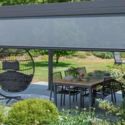 Pergolan rullakaihdin Mirador-80/88(3m), 27,9x22,45cm, harmaa*Home4you Clearance