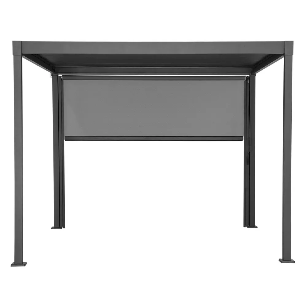 Pergolan rullakaihdin Mirador-80/88(3m), 27,9x22,45cm, harmaa*Home4you Clearance