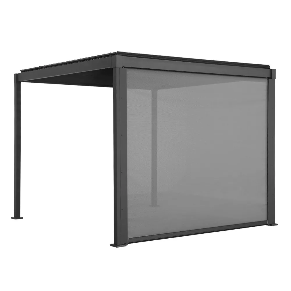 Pergolan rullakaihdin Mirador-80/88(3m), 27,9x22,45cm, harmaa*Home4you Clearance