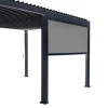 Pergolan rullakaihdin Mirador-111, 300cm, harmaa*Home4you Best