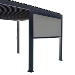 Pergolan rullakaihdin Mirador-111, 300cm, harmaa*Home4you Best