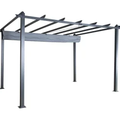 Hot Pergola Lazio, 295x395cm, musta/harmaa Pergolat