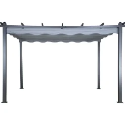 Hot Pergola Lazio, 295x395cm, musta/harmaa Pergolat