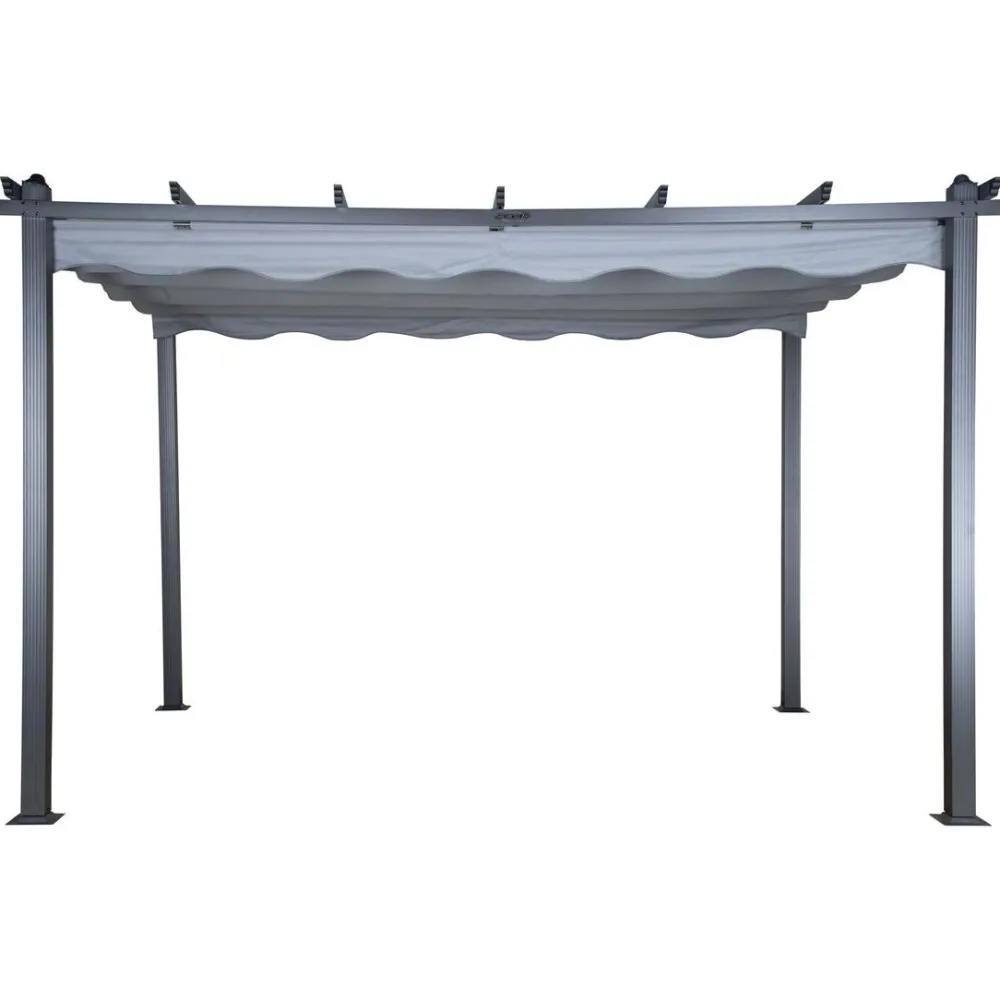 Hot Pergola Lazio, 295x395cm, musta/harmaa Pergolat