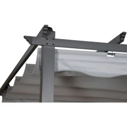 Hot Pergola Lazio, 295x395cm, musta/harmaa Pergolat