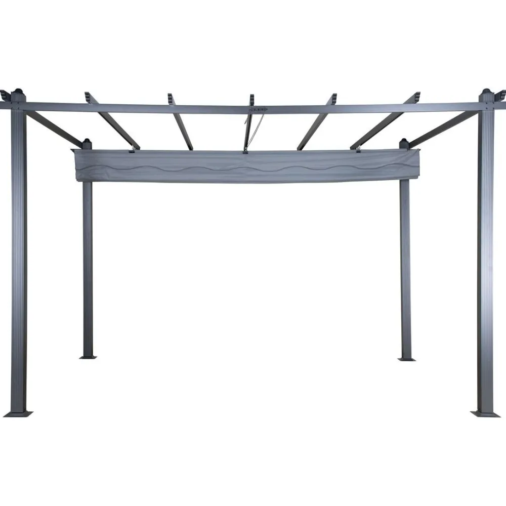 Hot Pergola Lazio, 295x395cm, musta/harmaa Pergolat