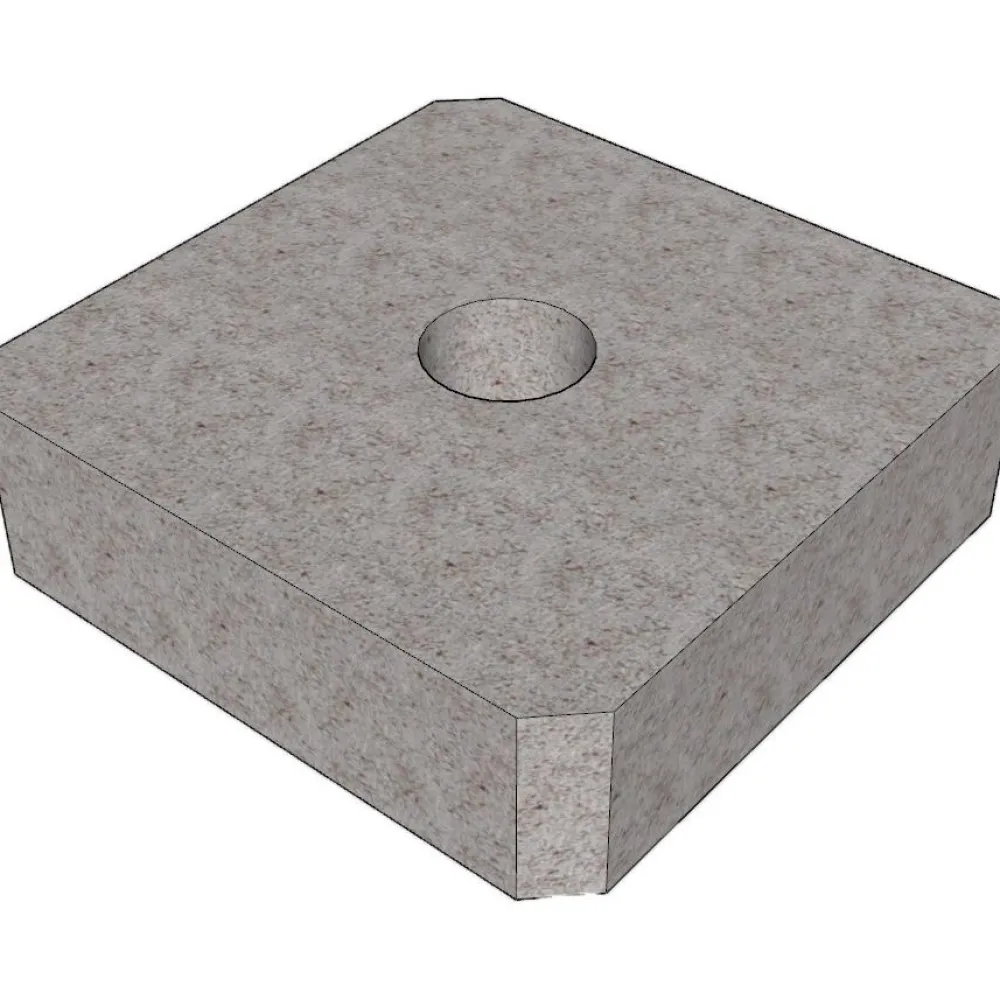 Perustuslaatta Lakka, 350x350x100mm Harkot Ja Tiilet
