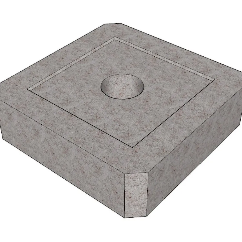 Perustuslaatta Lakka, 350x350x100mm Harkot Ja Tiilet