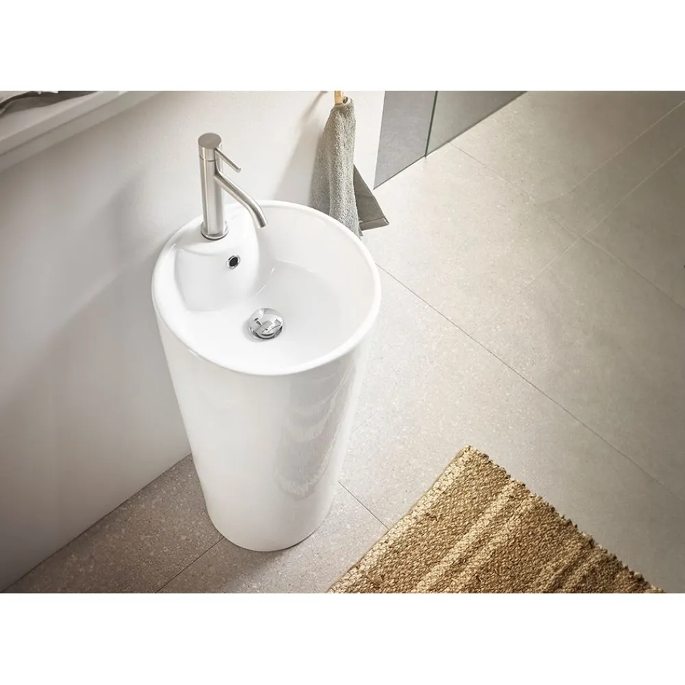Pesuallas Corrales, Ø410mm, valkoinen*Bathco Hot