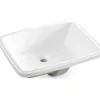Best Pesuallas Torino, 380x510mm, valkoinen Tasoon Upotettavat Altaat