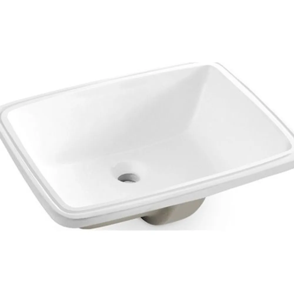 Best Pesuallas Torino, 380x510mm, valkoinen Tasoon Upotettavat Altaat