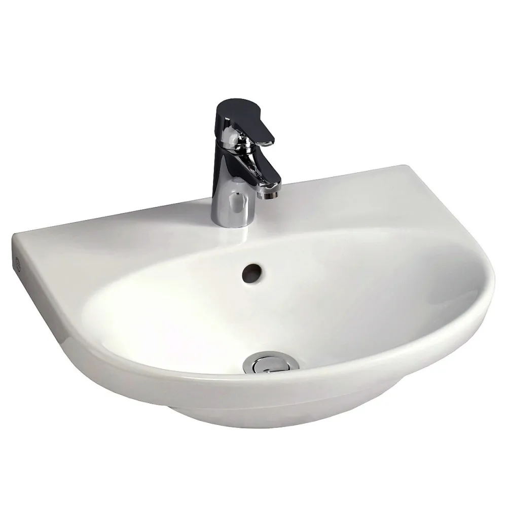 Outlet Pesuallas Nautic 5550 500x380mm valkoinen Seinään Kiinnitettävät Altaat