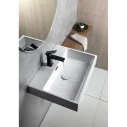 Sale Pesuallas Aquatic 60x46 cm, kivi, valkoinen Pienet Pesualtaat