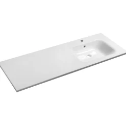 Best Pesuallas Areca, 141x51,5 cm, oikea, valkoinen Seinään Kiinnitettävät Altaat