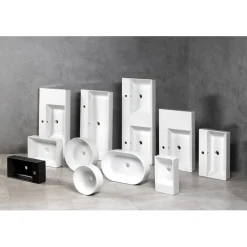 Pesuallas Kube X 100x47cm, ExtraGlaze-pinnoite, valkoinen*Interia Hot