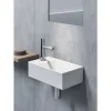Best Pesuallas Kube X 400x230 mm, hanareiällä, oikea/vasen, valkoinen Seinään Kiinnitettävät Altaat|Pesualtaat Tason Päälle
