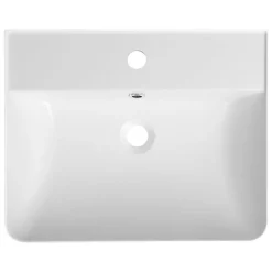 Outlet Pesuallas Kvanta 500x400 mm, valkoinen Seinään Kiinnitettävät Altaat