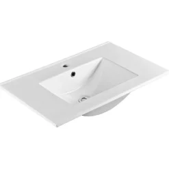 Clearance Pesuallas Slim 70x46,5 cm, valkoinen Kalusteeseen Asennettavat Altaat