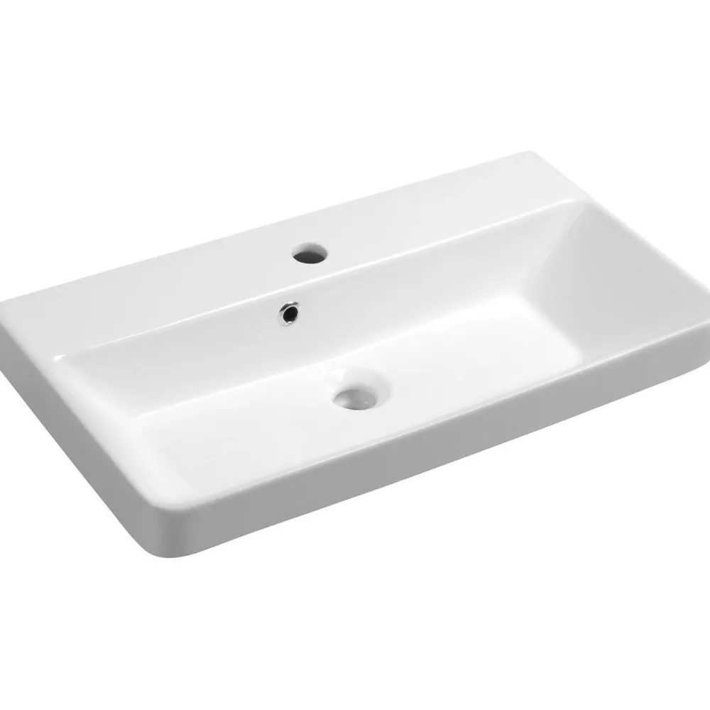 Pesuallas Thalie 700x370 mm keraaminen valkoinen*Interia