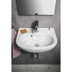 Pesuallas 10TP71045, 450x350 mm, valkoinen*Interia Outlet