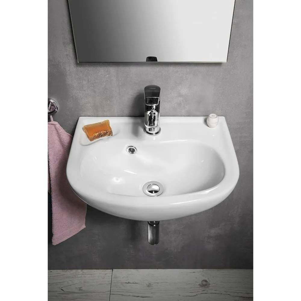 Pesuallas 10TP71045, 450x350 mm, valkoinen*Interia Outlet