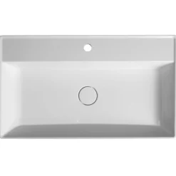Outlet Pesuallas Twig, 80x47 cm, kivi, valkoinen Pienet Pesualtaat