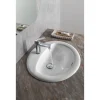 Outlet Pesuallas 55227, 520x450 mm, valkoinen Tasoon Upotettavat Altaat