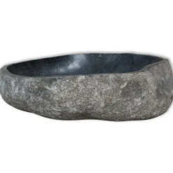 Pesuallas jokikivi soikea 38-45cm Malja-Altaat