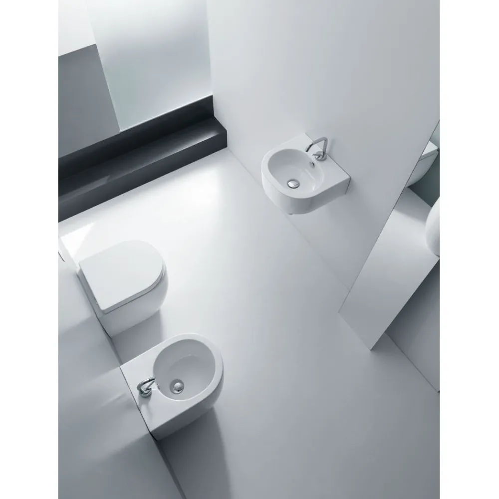 Pesuallas Flo 3149 400x370mm valkoinen*Kerasan Clearance