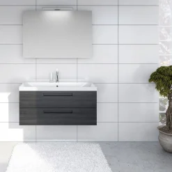 New Pesuallas Relounge 1000 posliini 1000x420x50 mm Kalusteeseen Asennettavat Altaat