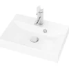 Discount Pesuallas Ranta, 500x360 mm, valkoinen Pesualtaat Tason Päälle