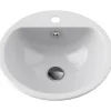 Best Pesuallas Into, 41,5x41,5x15,5 cm, upotettava, valkoinen Tasoon Upotettavat Altaat