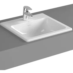 Pesuallas S20 hananreiällä upotettava 50 cm*Vitra Hot