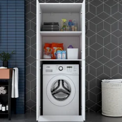 Sale Pesukonekaappi KD109 - 3198 valkoinen Kodinhoitohuoneen Kalusteet