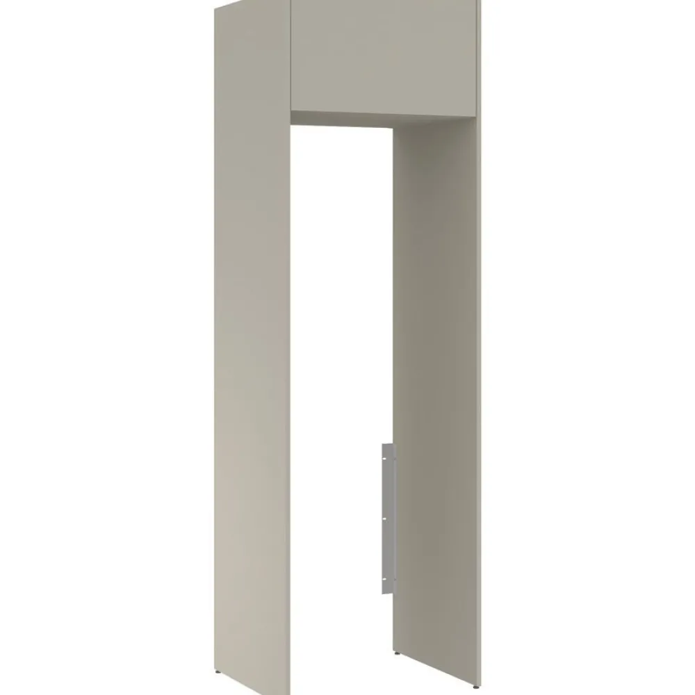 Pesukonekaappi ERGO Tower, 65x58x210.8cm Kodinhoitohuoneen Kalusteet