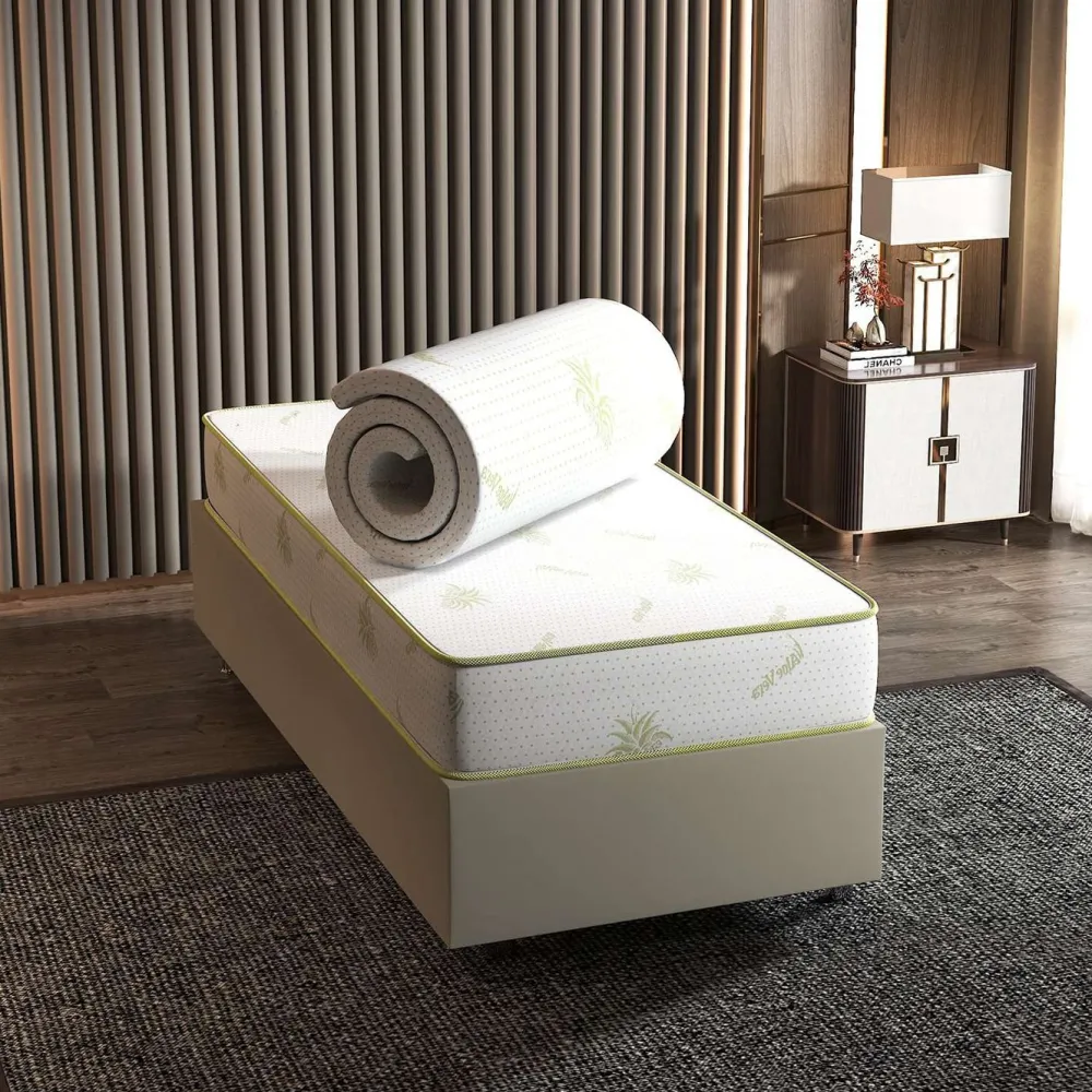 Petauspatja Aloevera, valkoinen, eri kokoja*Linento Furniture