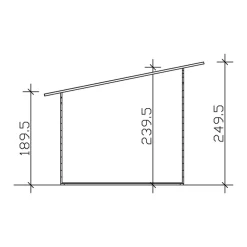 Sale Pihakatos 7,5 m² Grillikatokset|Kesäkeittiöt
