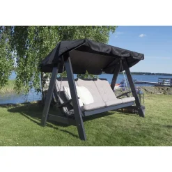 Pihakeinu Dalom tummanharmaa*Hillerstorp New
